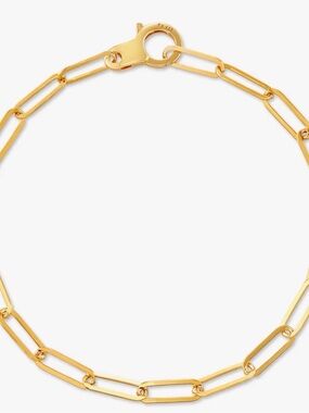 Kendra Scott Large Paperclip Chain Bracelet in 18k Gold Vermeil